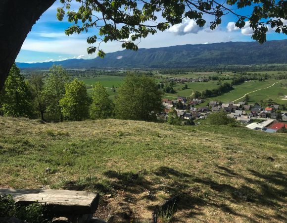 Take a break, overlooking our vilage